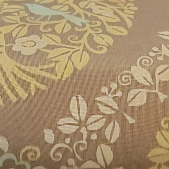 Vera Bradley SITTIN IN A TREE Clam Shell Eyeglass Hard Case Green Brown Birds - Picture 2 of 13